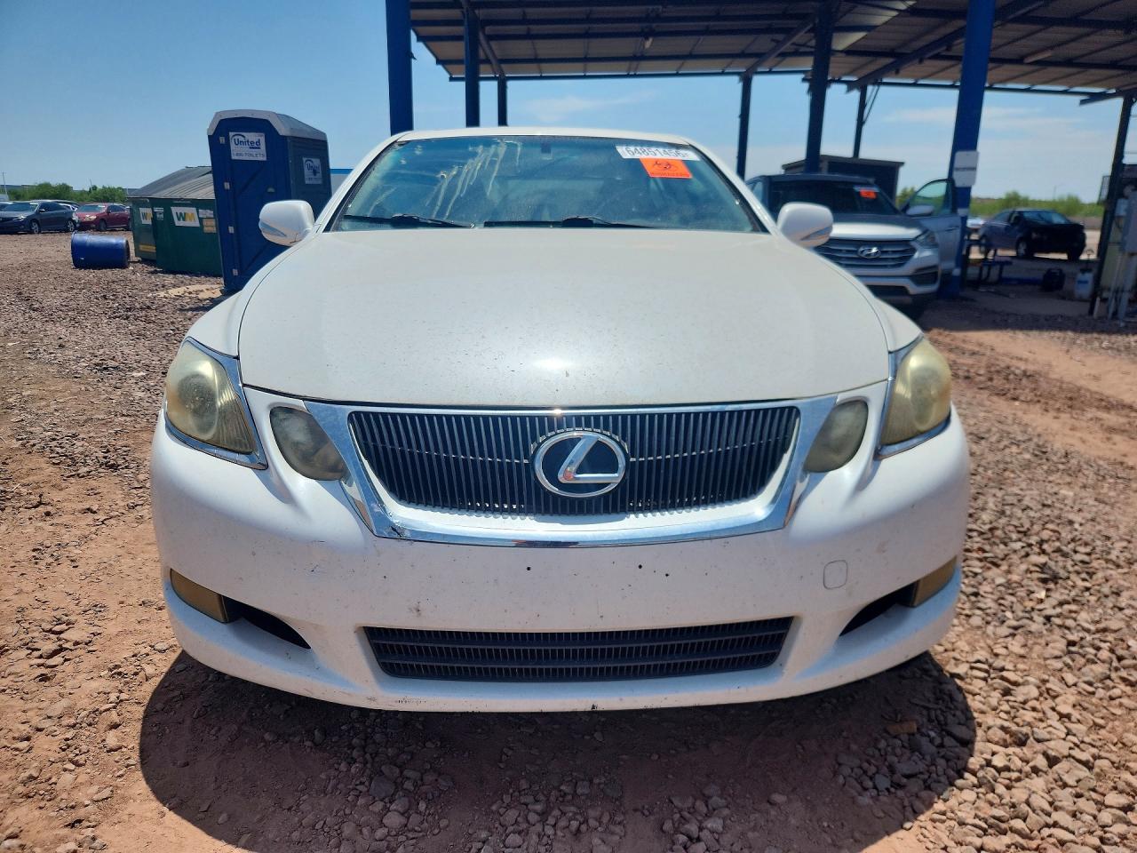 2008 Lexus Gs 350 White vin: JTHBE96S280036645