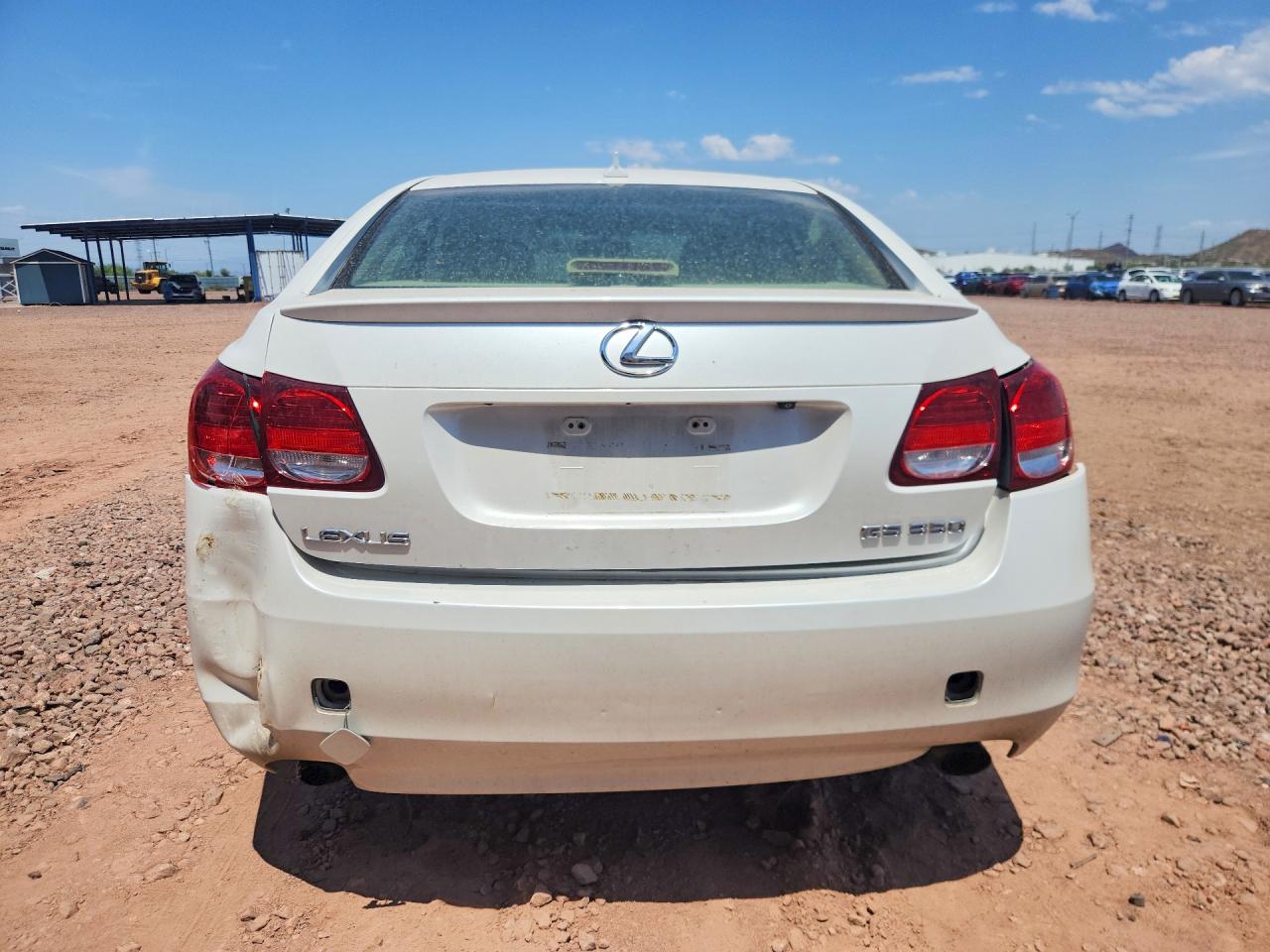 2008 Lexus Gs 350 White vin: JTHBE96S280036645