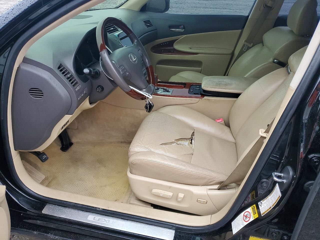 2008 Lexus Gs 350 Black vin: JTHBE96S280036824