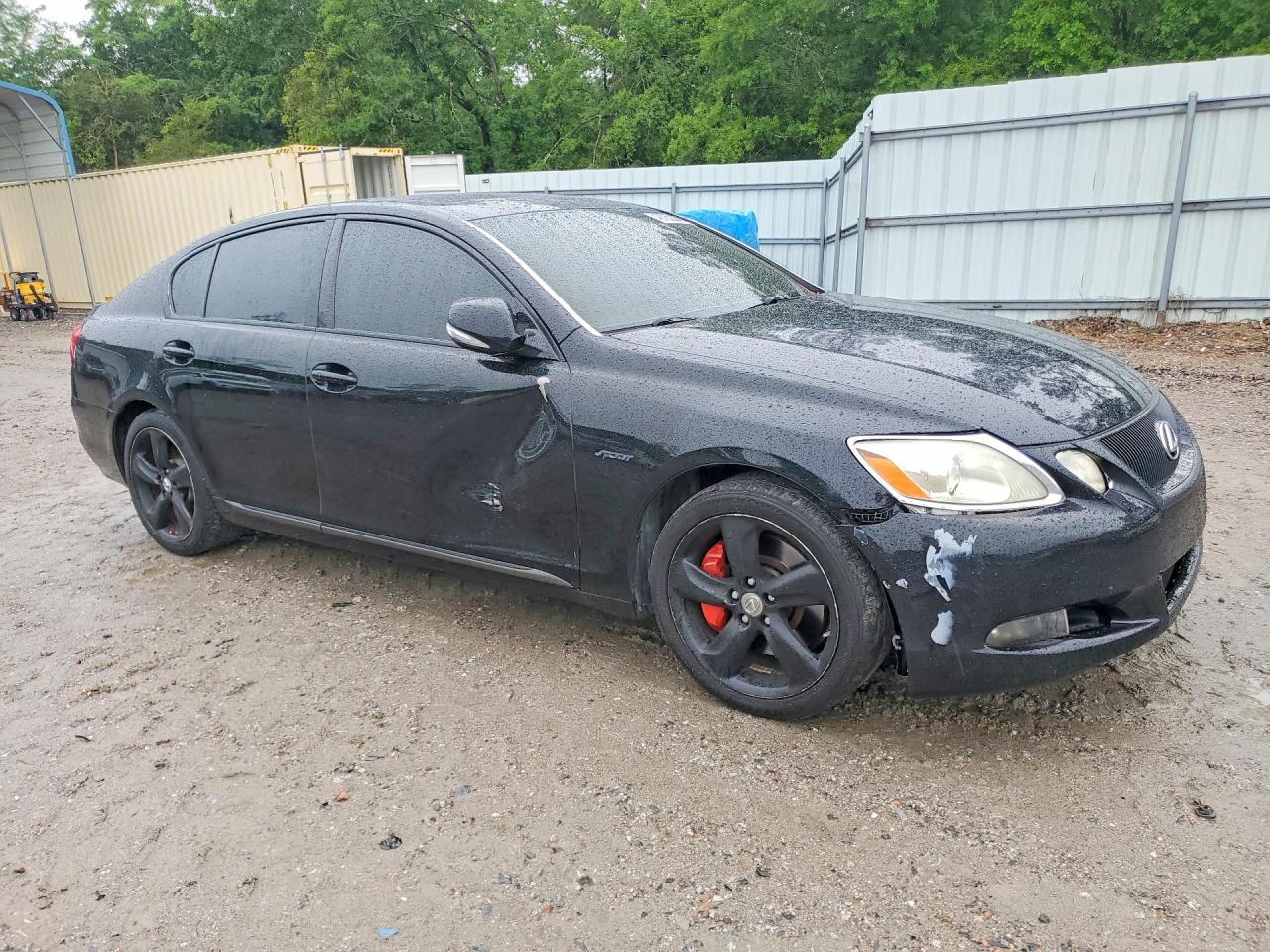 2008 Lexus Gs 350 Black vin: JTHBE96S280036824