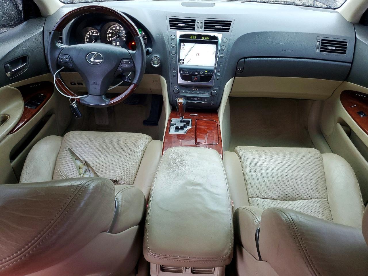2008 Lexus Gs 350 Black vin: JTHBE96S280036824