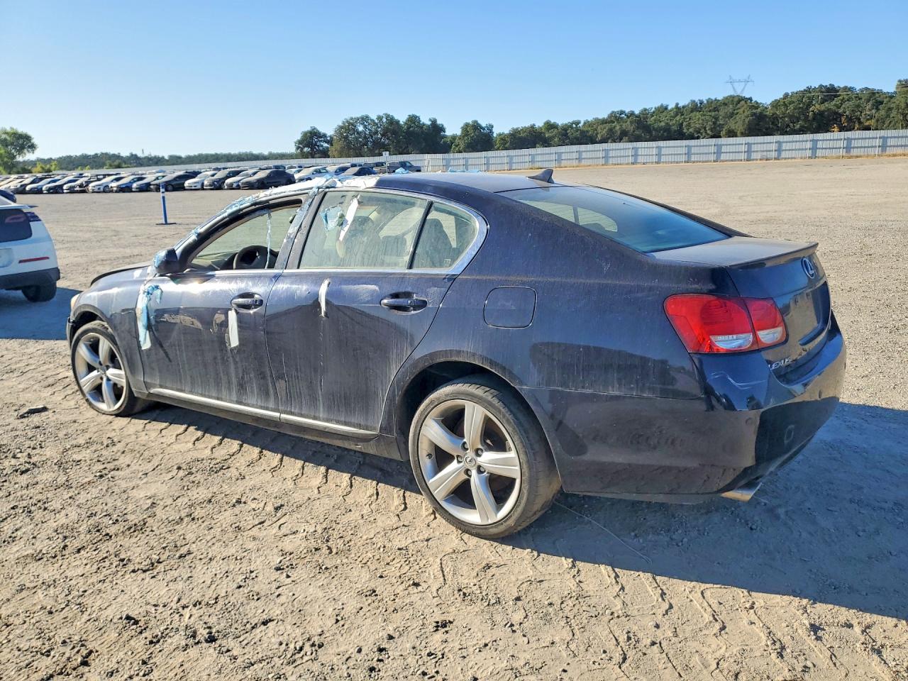 2007 Lexus Gs 350 Base Blue vin: JTHBE96S370011588