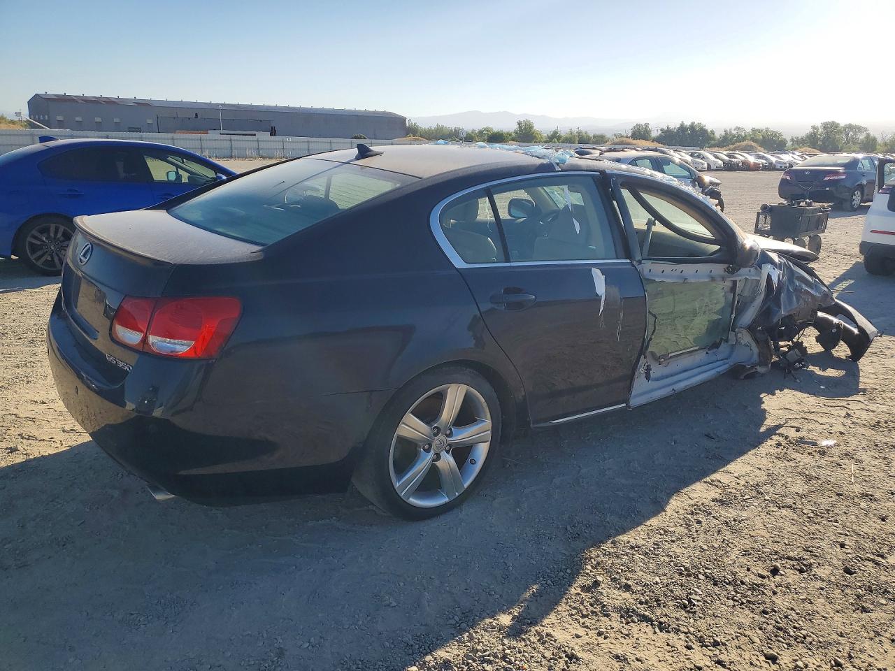 2007 Lexus Gs 350 Base Blue vin: JTHBE96S370011588