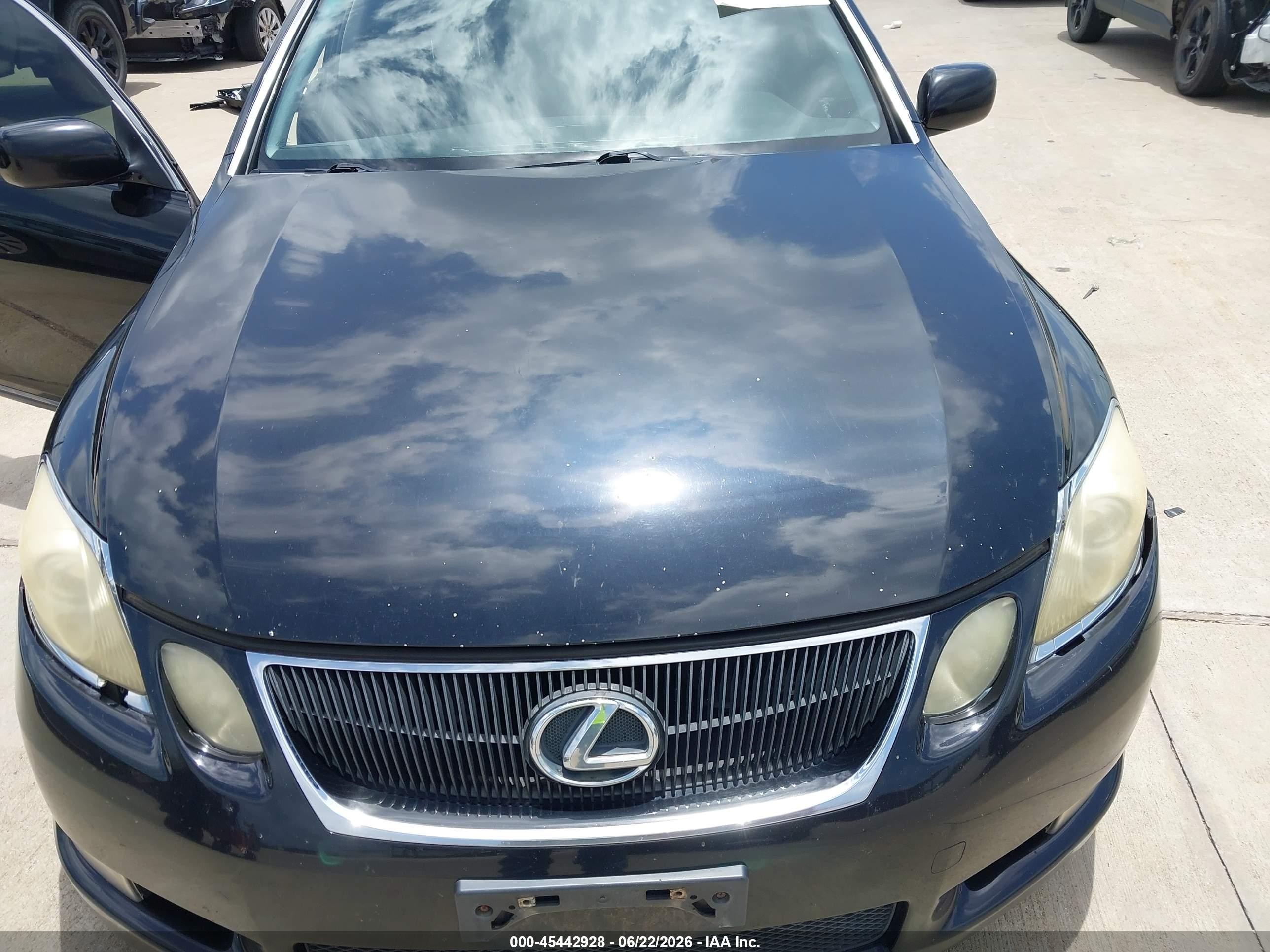 2007 Lexus Gs 350   Black vin: JTHBE96S370015768