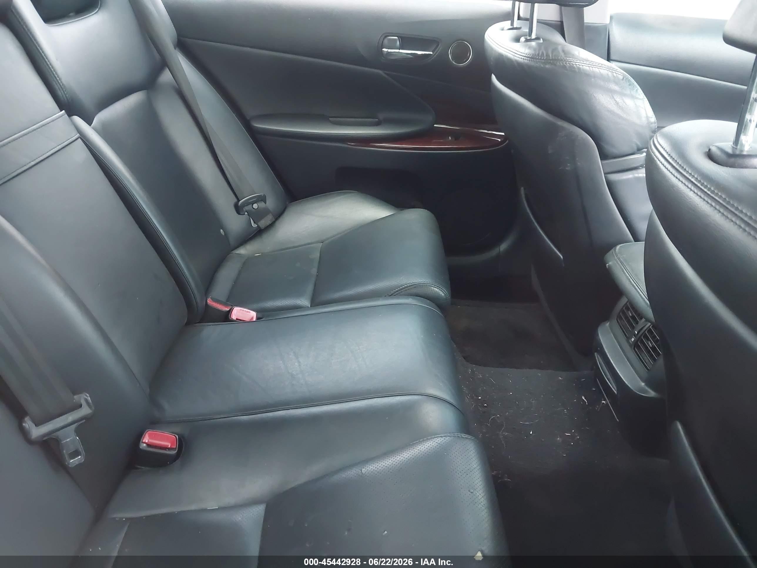 2007 Lexus Gs 350   Black vin: JTHBE96S370015768
