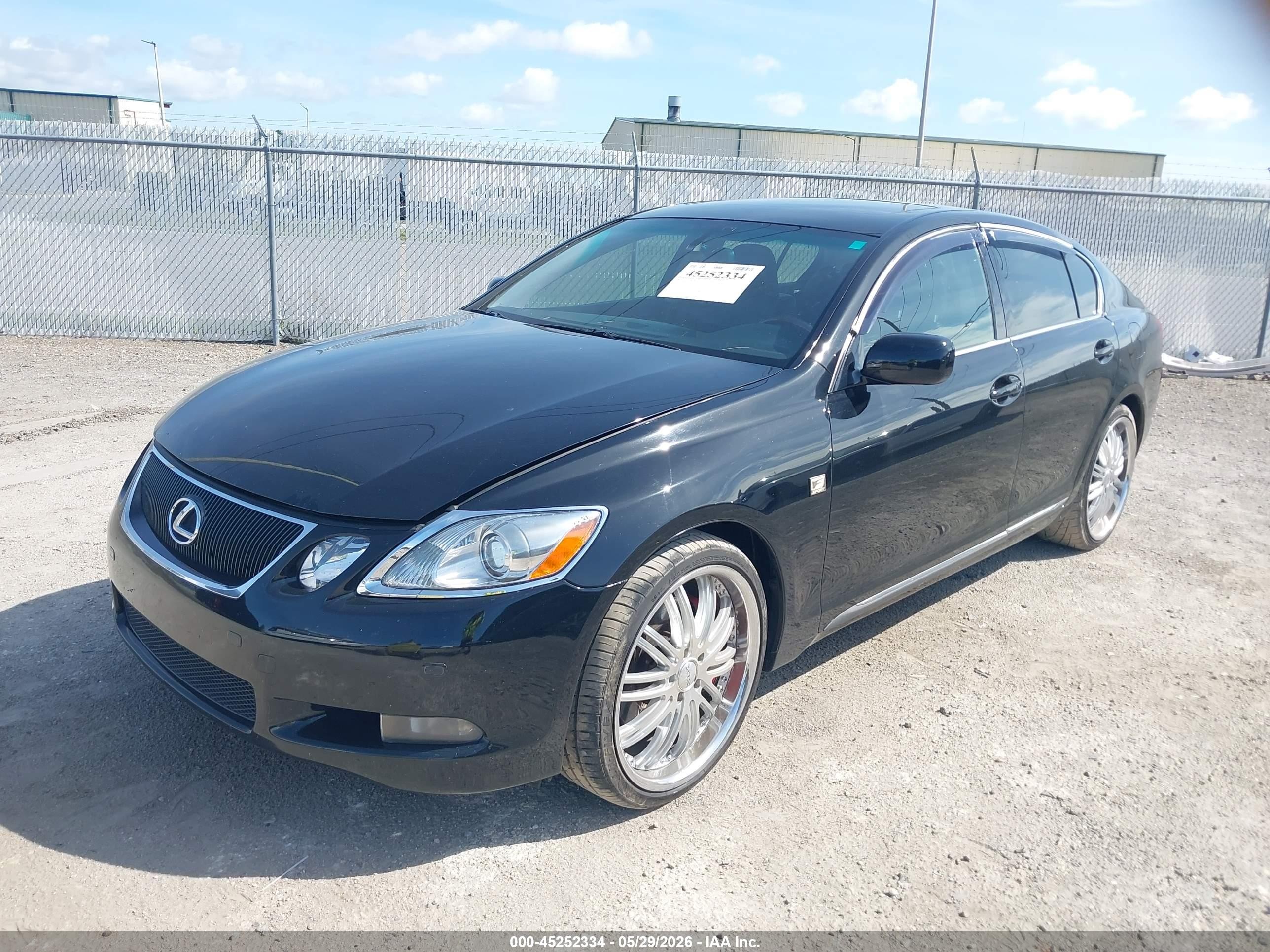 2007 Lexus Gs 350 Black vin: JTHBE96S370017035