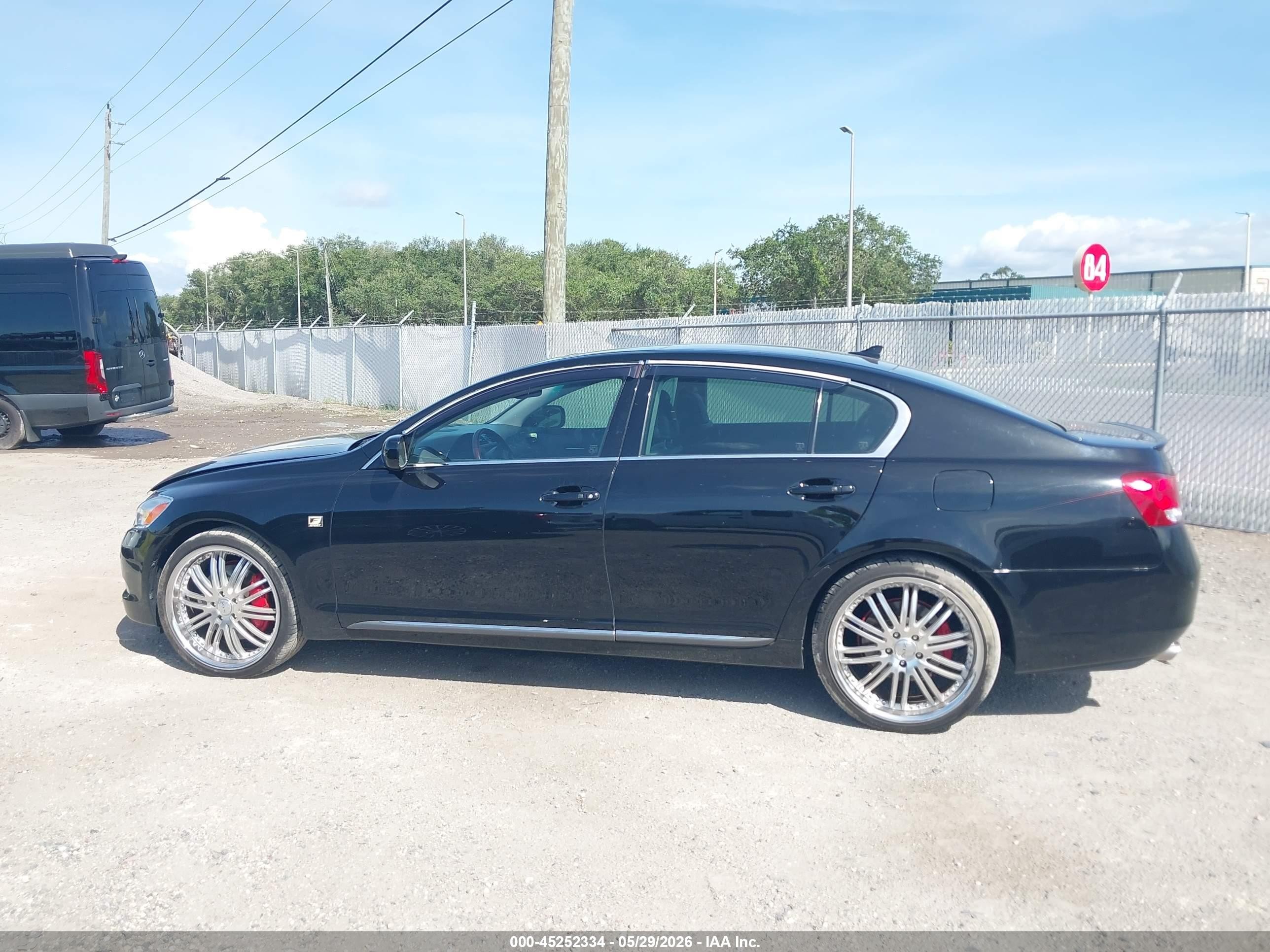 2007 Lexus Gs 350 Black vin: JTHBE96S370017035