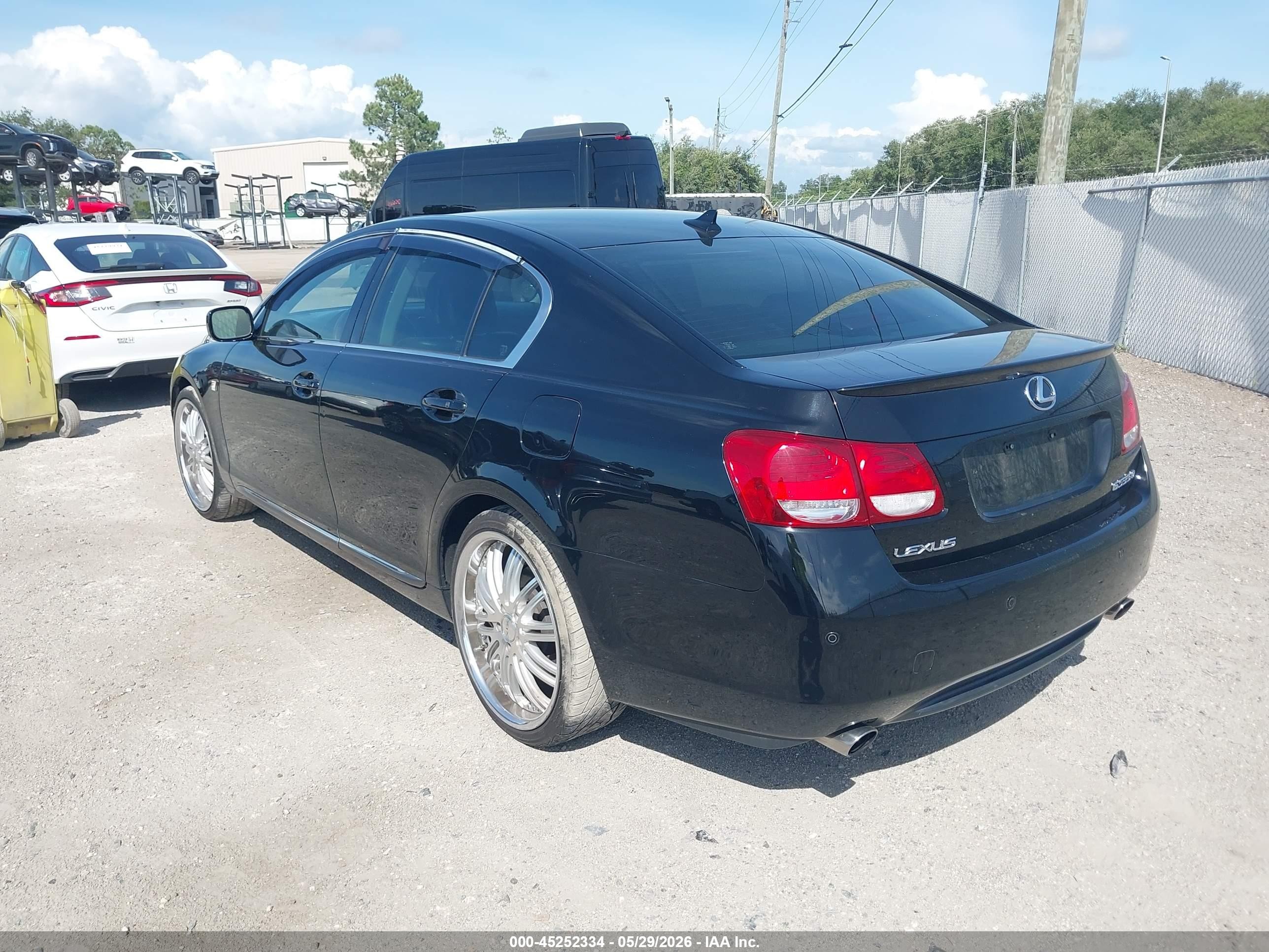 2007 Lexus Gs 350 Black vin: JTHBE96S370017035