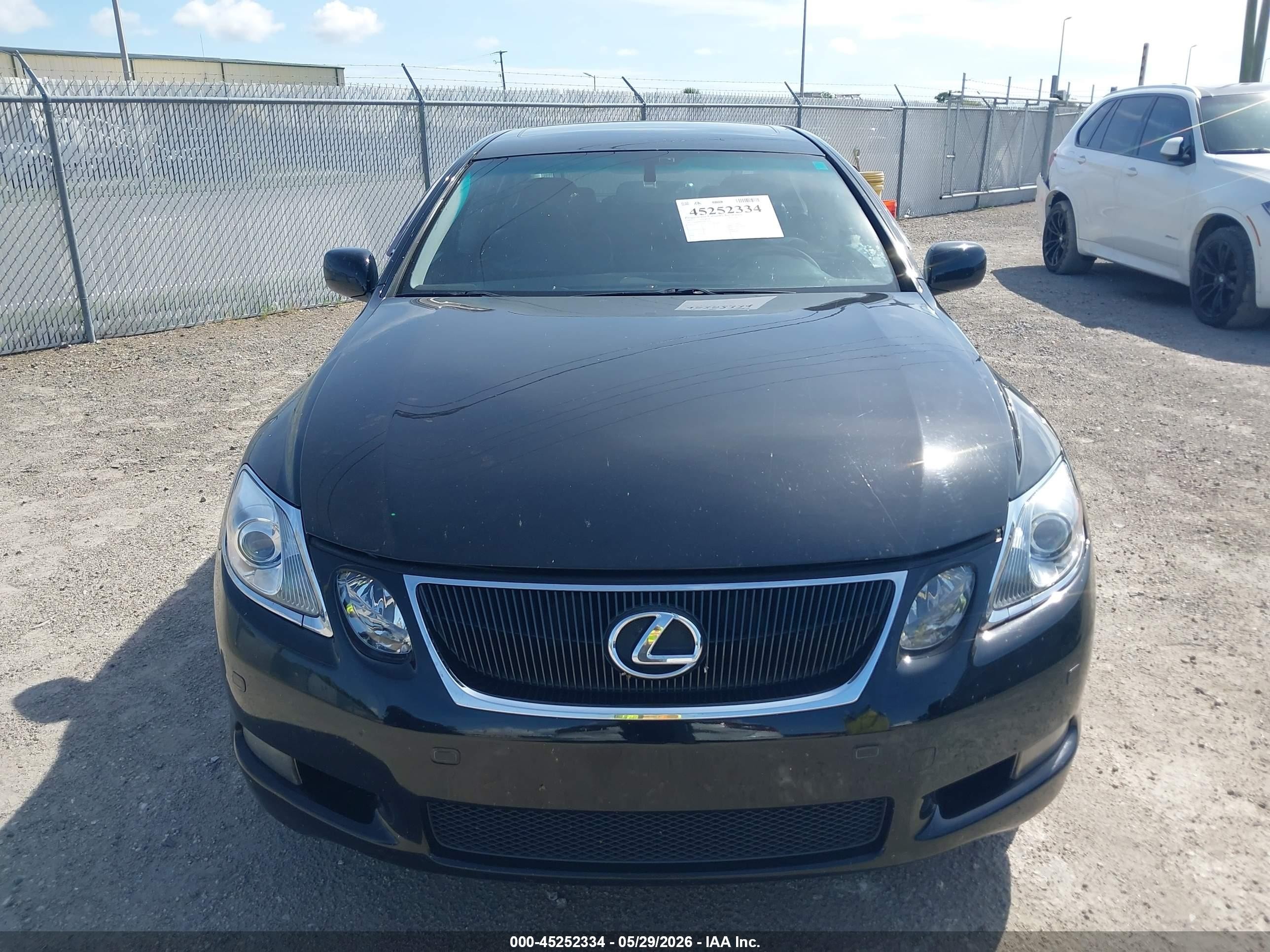 2007 Lexus Gs 350 Black vin: JTHBE96S370017035