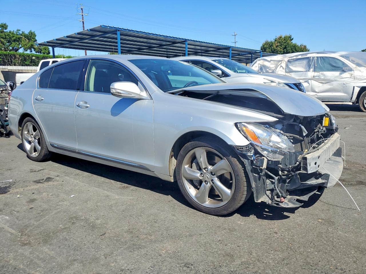 2008 Lexus Gs 350 Gray vin: JTHBE96S380028425
