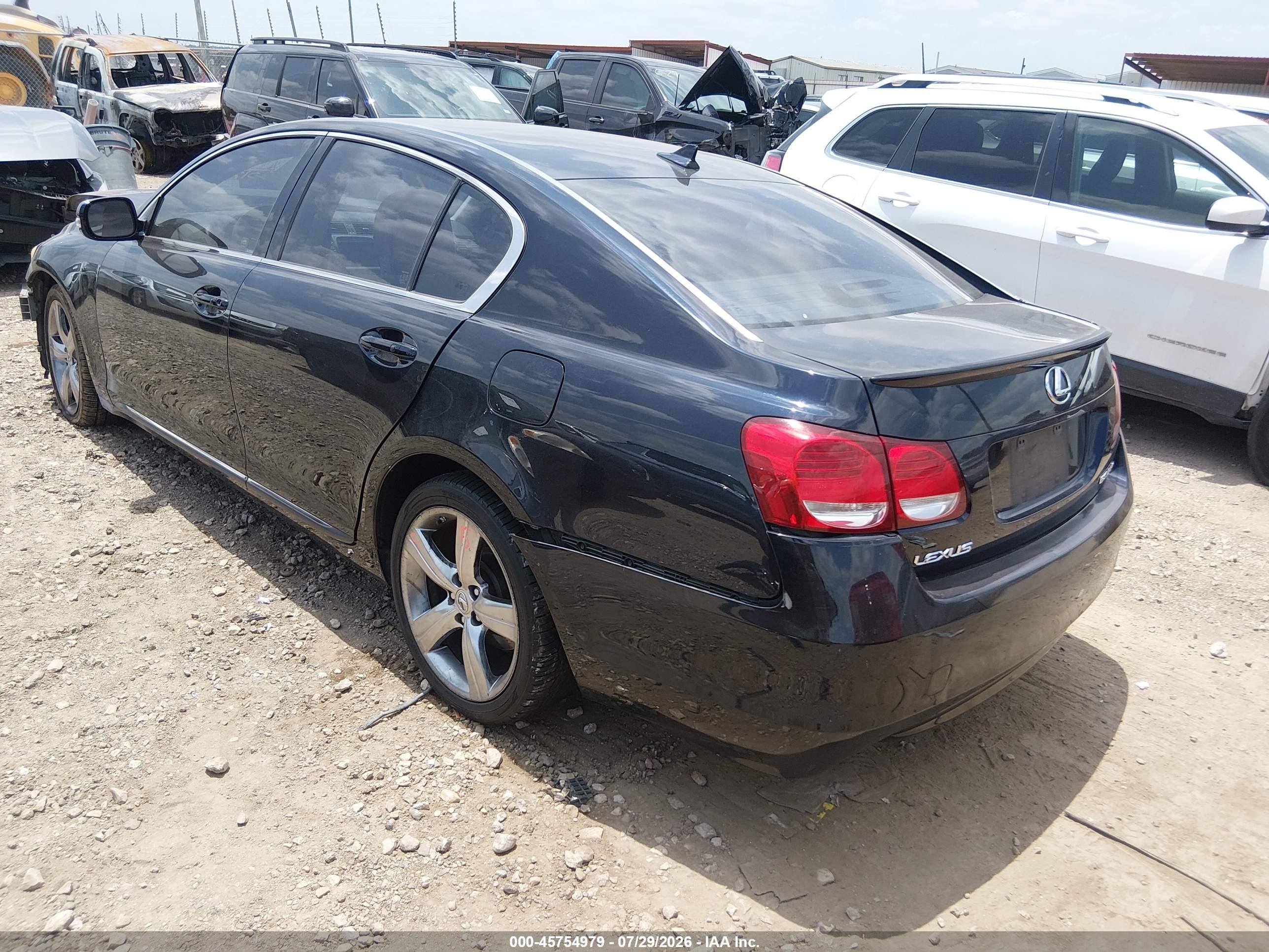 2009 Lexus Gs 350 Blue vin: JTHBE96S390045663