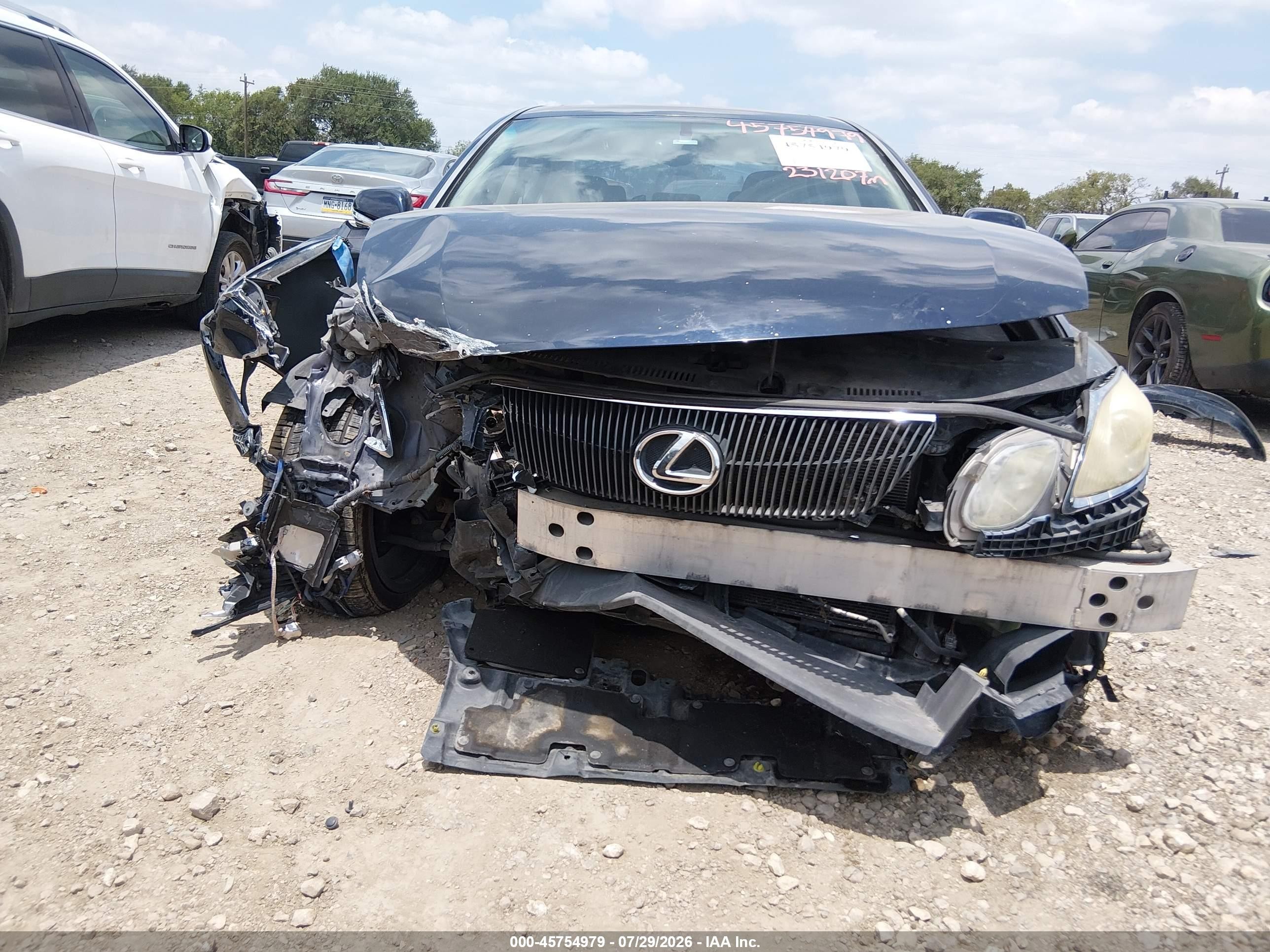 2009 Lexus Gs 350 Blue vin: JTHBE96S390045663
