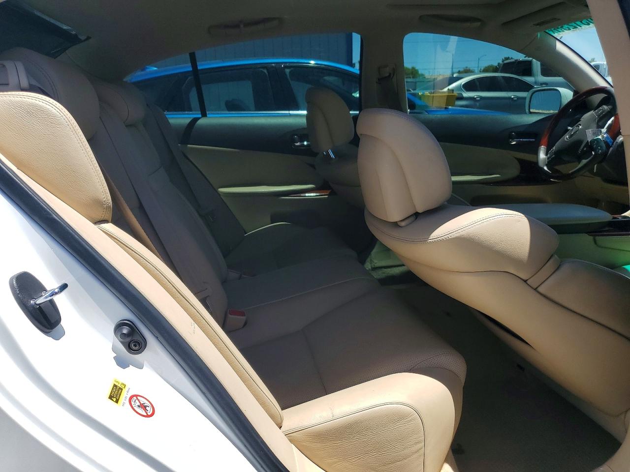 2007 Lexus Gs 350 White vin: JTHBE96S470008036