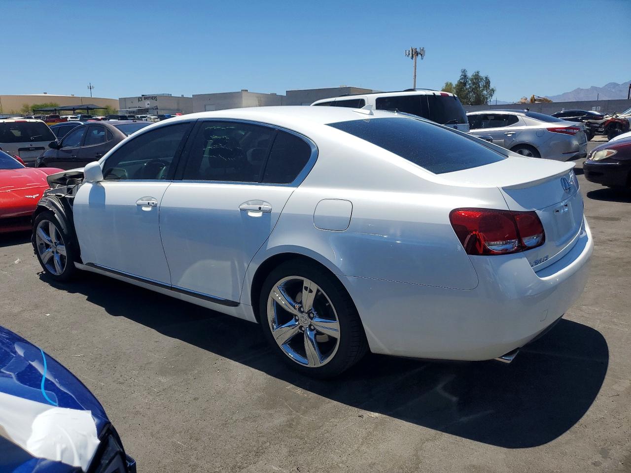 2007 Lexus Gs 350 White vin: JTHBE96S470008036