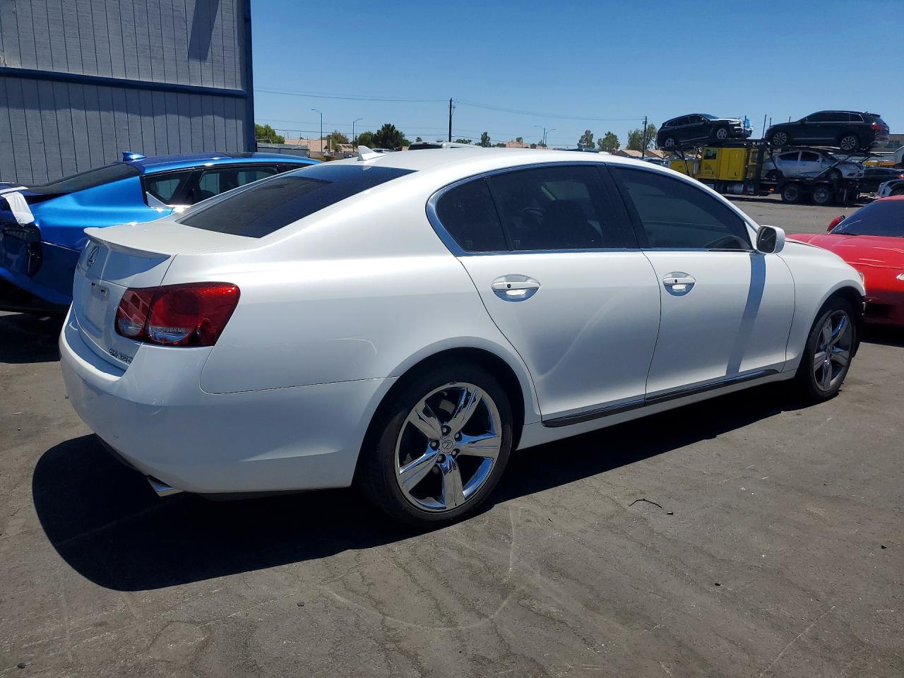 2007 Lexus Gs 350 White vin: JTHBE96S470008036
