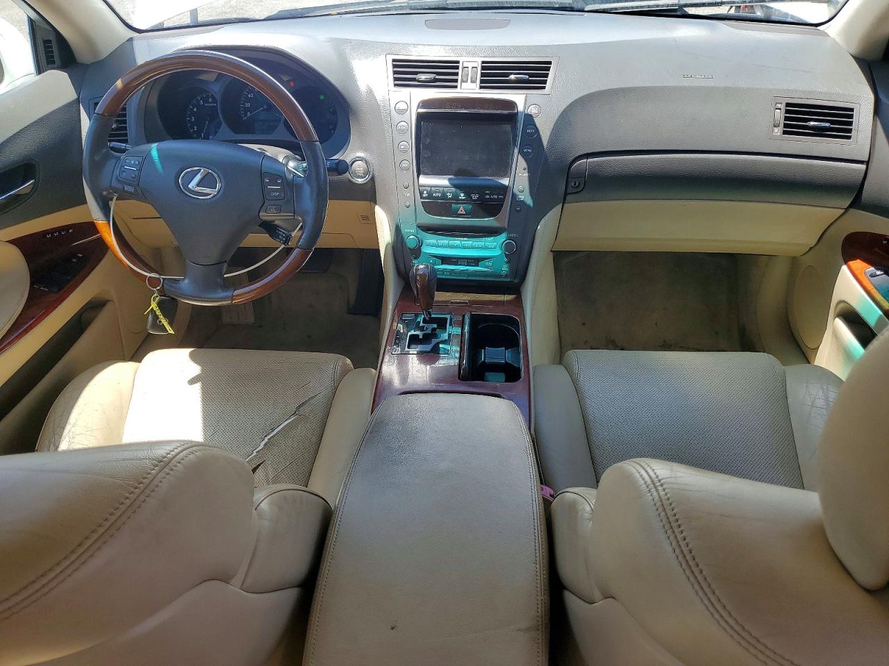 2007 Lexus Gs 350 White vin: JTHBE96S470010742