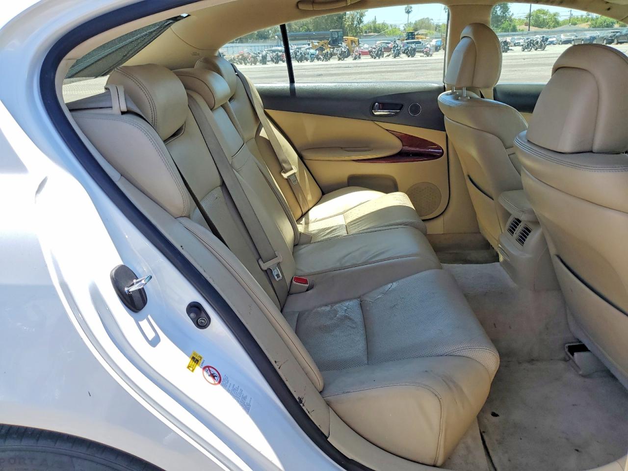 2007 Lexus Gs 350 White vin: JTHBE96S470010742
