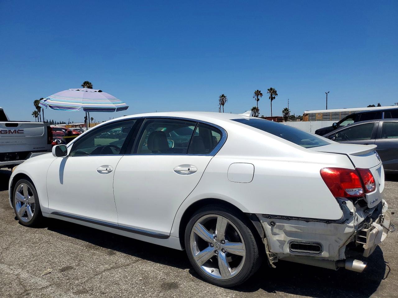 2007 Lexus Gs 350 White vin: JTHBE96S470010742