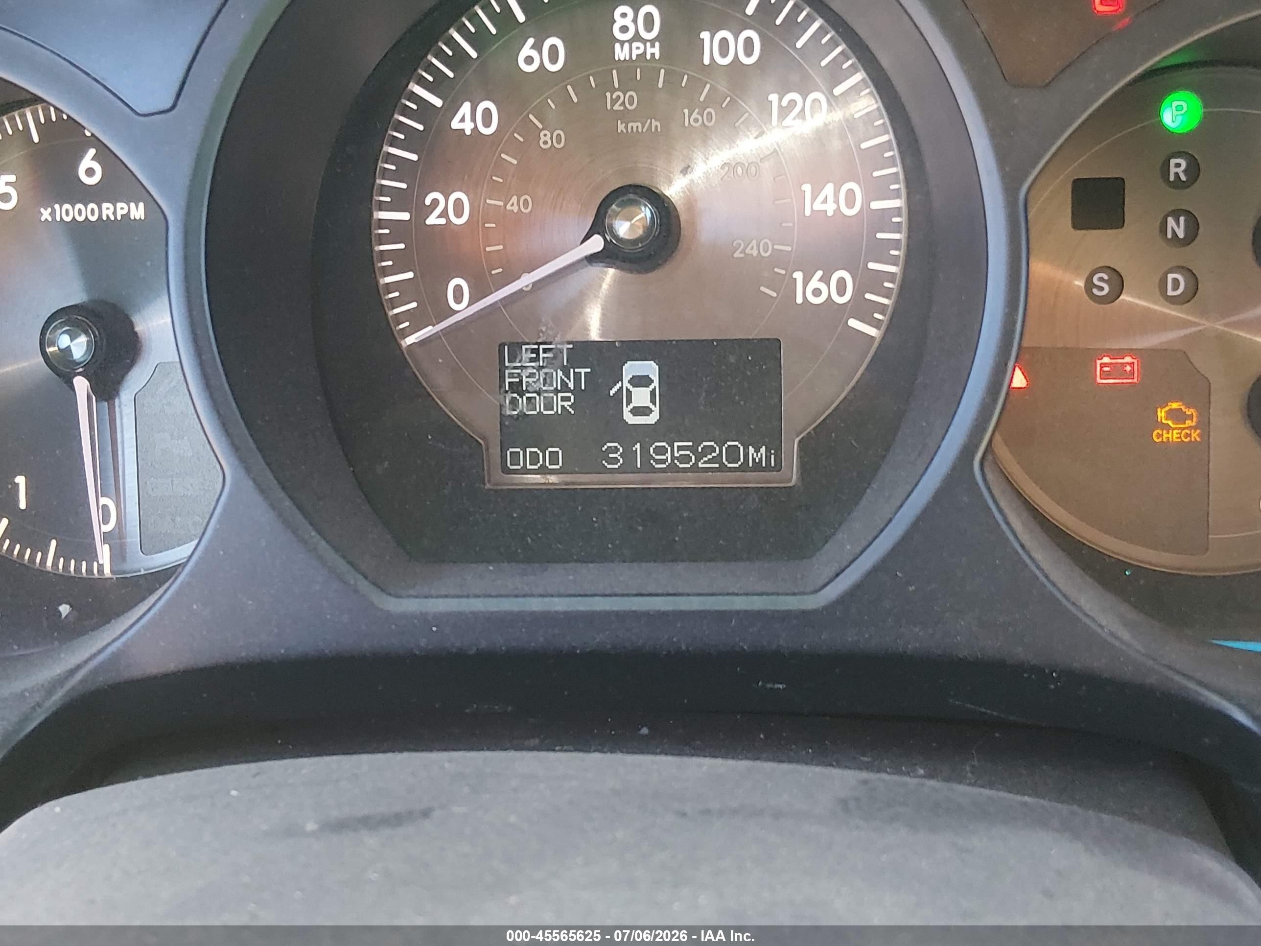 2007 Lexus Gs 350   Red vin: JTHBE96S470014936