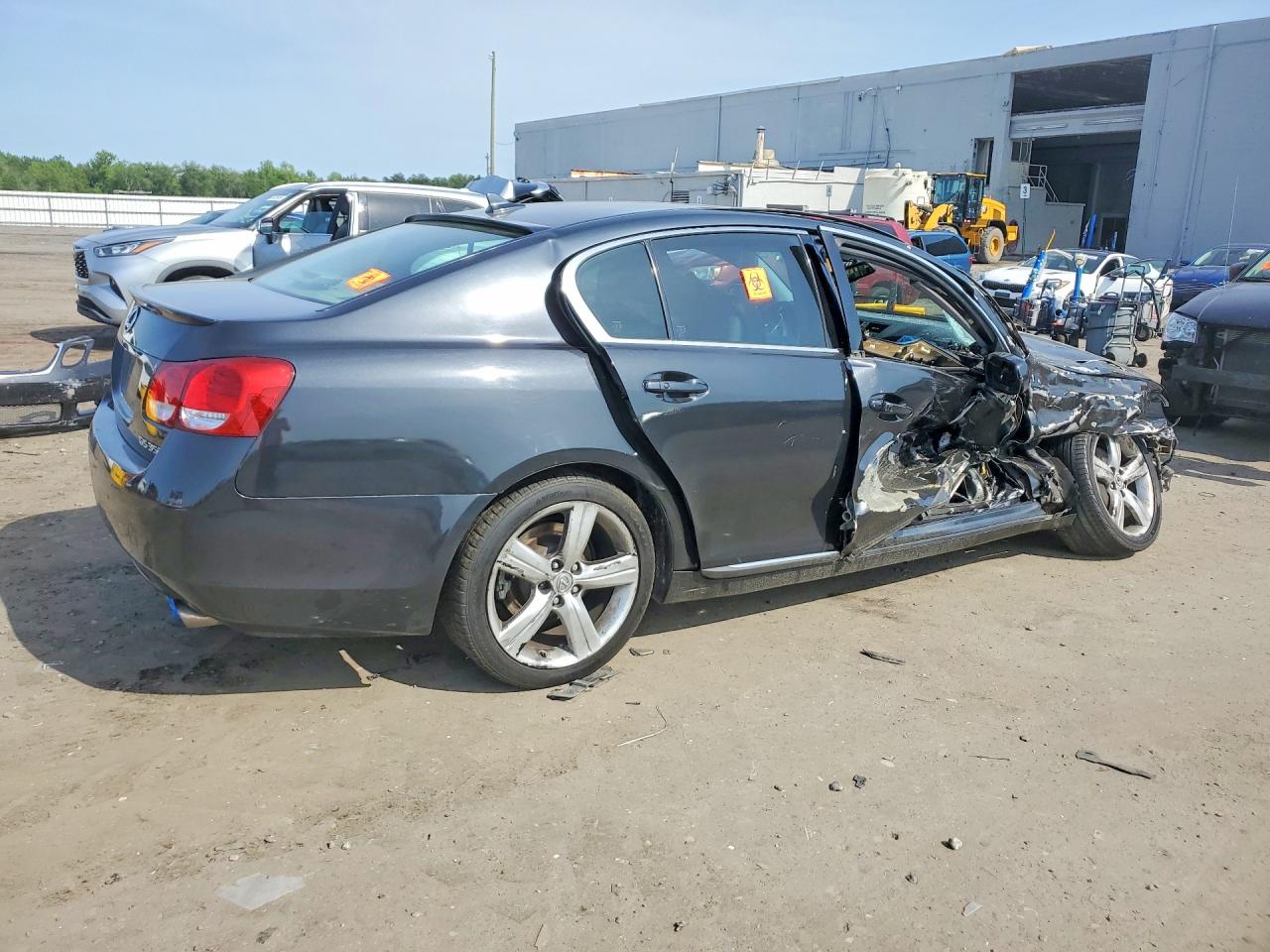 2007 Lexus Gs 350 Black vin: JTHBE96S470020588