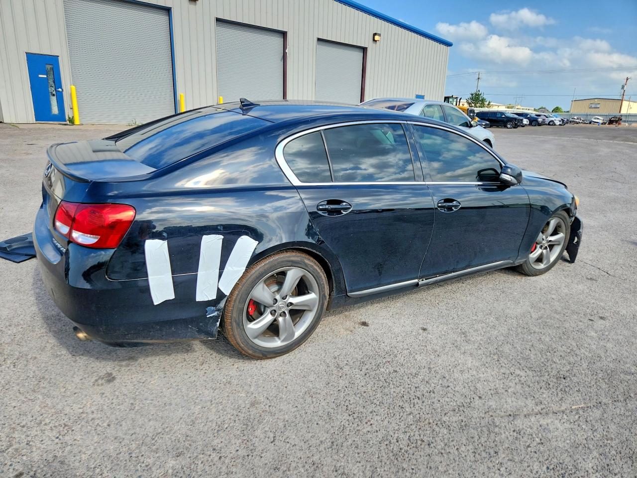 2008 Lexus Gs 350 Black vin: JTHBE96S480030961