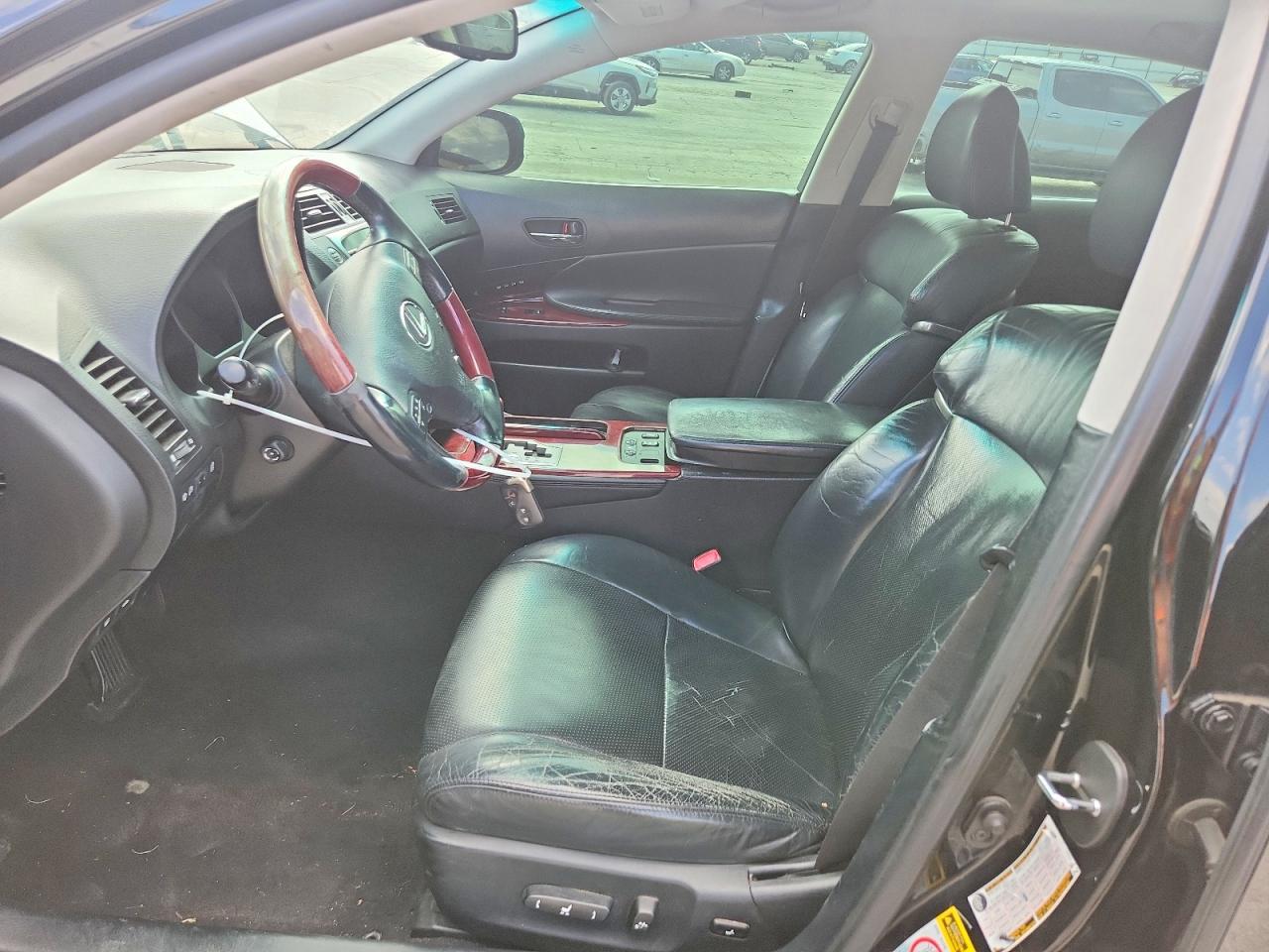 2008 Lexus Gs 350 Black vin: JTHBE96S480030961