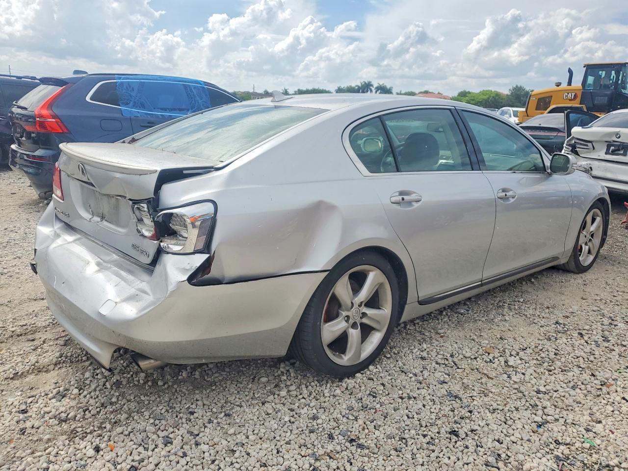 2008 Lexus Gs Silver vin: JTHBE96S480034024