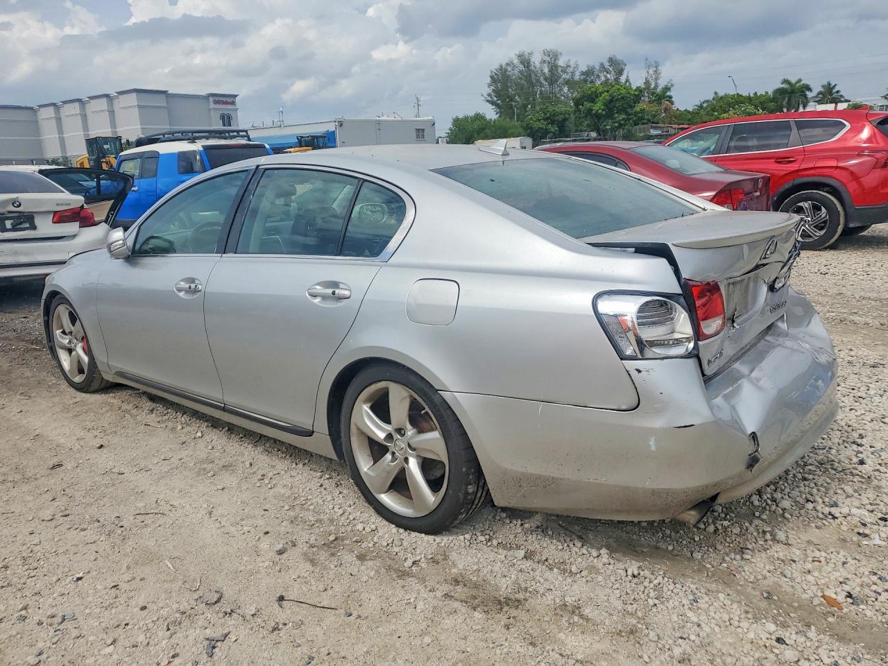 2008 Lexus Gs Silver vin: JTHBE96S480034024