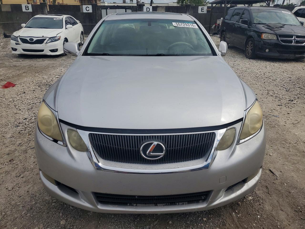 2008 Lexus Gs Silver vin: JTHBE96S480034024