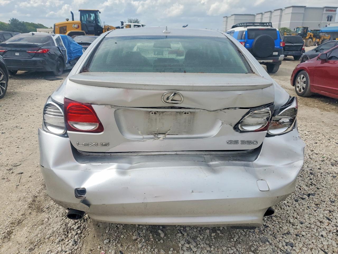 2008 Lexus Gs Silver vin: JTHBE96S480034024