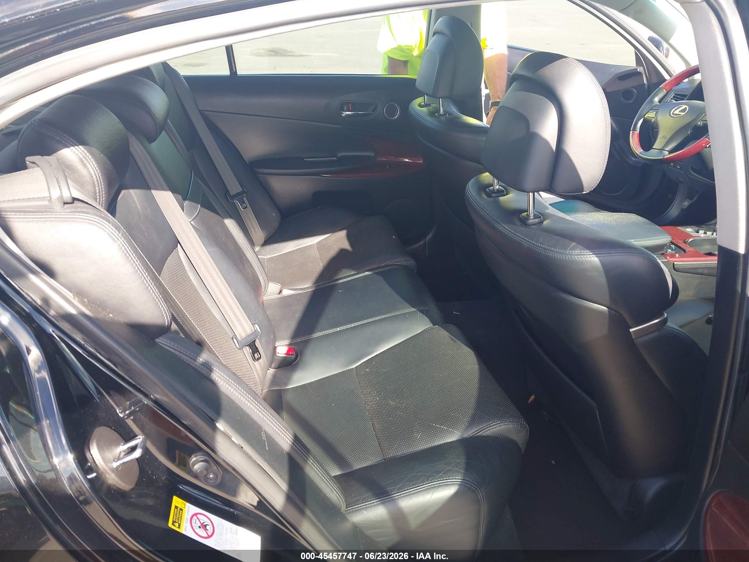 2008 Lexus Gs 350   Black vin: JTHBE96S480034248
