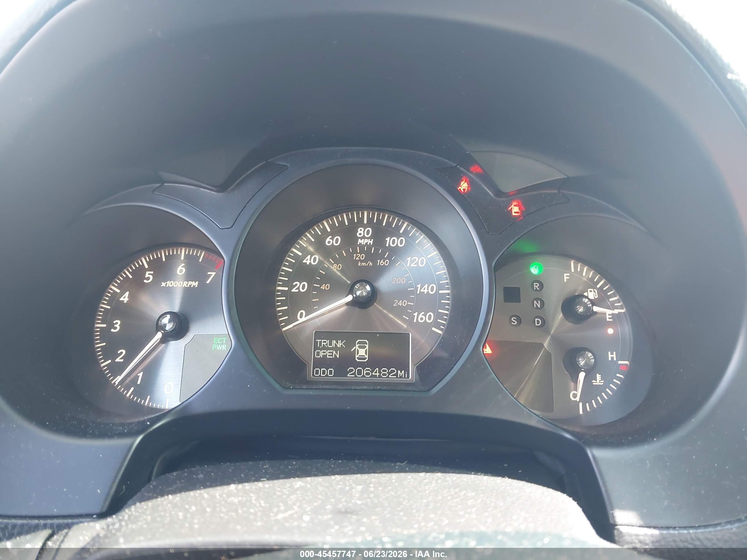 2008 Lexus Gs 350   Black vin: JTHBE96S480034248
