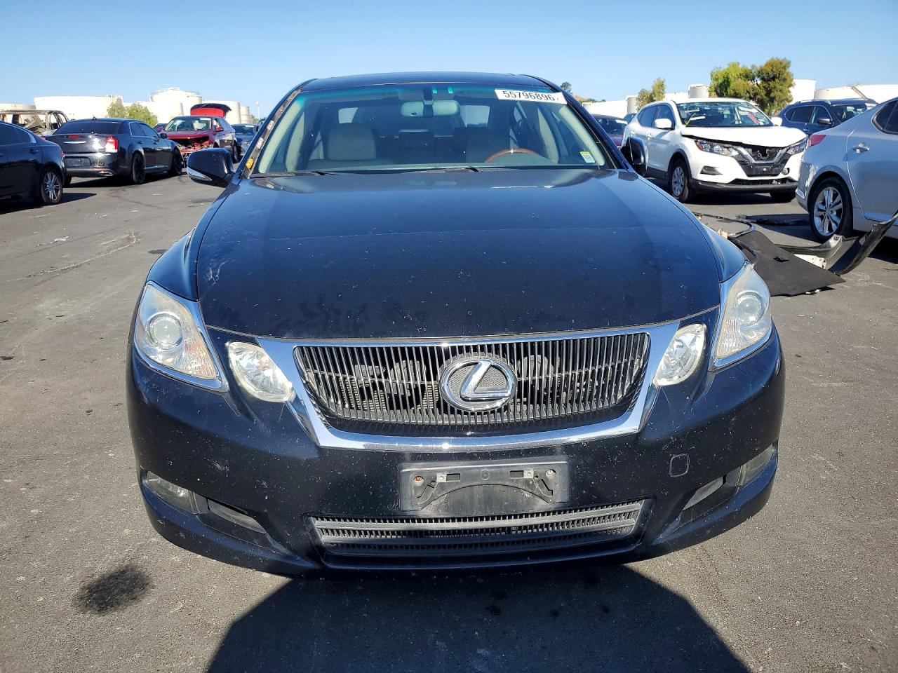 2009 Lexus Gs 350 Black vin: JTHBE96S490046580