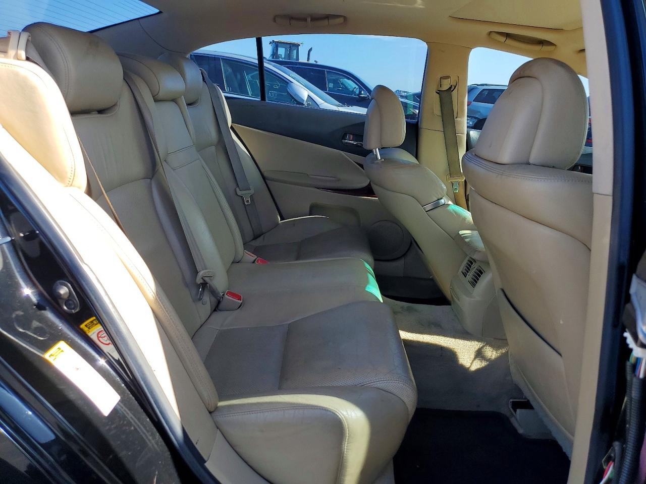 2009 Lexus Gs 350 Black vin: JTHBE96S490046580