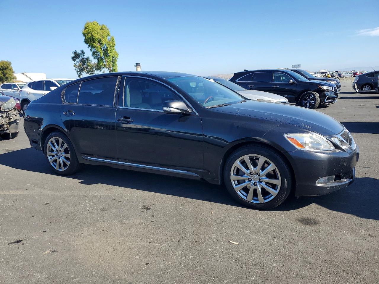 2009 Lexus Gs 350 Black vin: JTHBE96S490046580