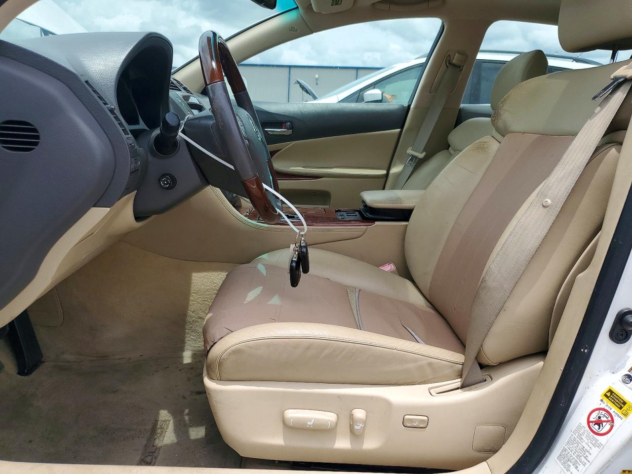 2007 Lexus Gs 350 White vin: JTHBE96S570014119