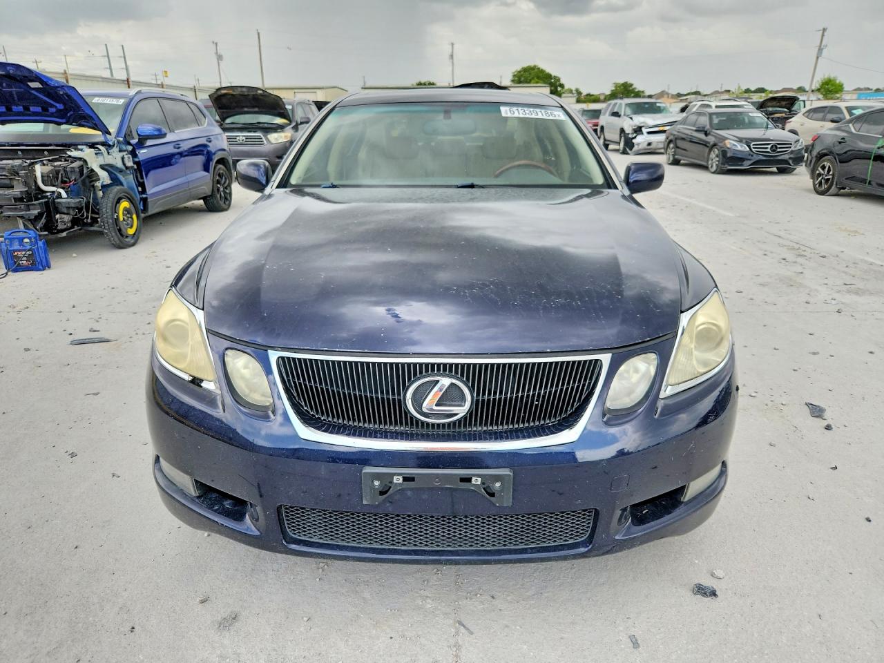 2007 Lexus Gs 350 Blue vin: JTHBE96S570022771