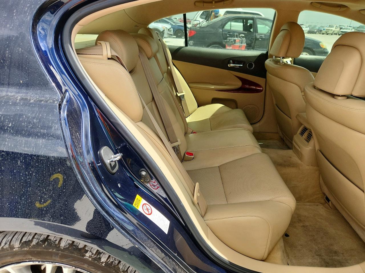 2007 Lexus Gs 350 Blue vin: JTHBE96S570022771