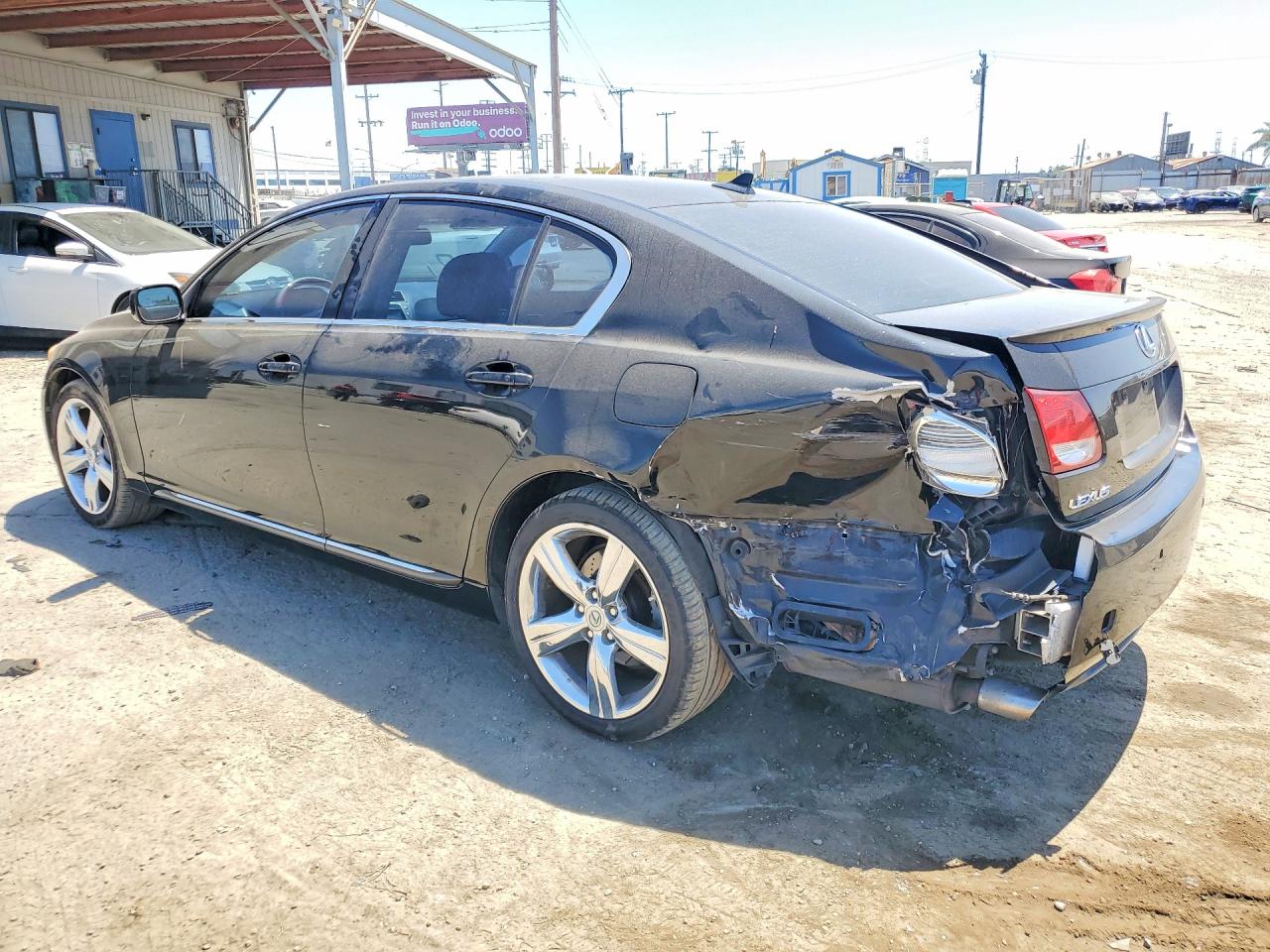 2007 Lexus Gs 350 Black vin: JTHBE96S570023676