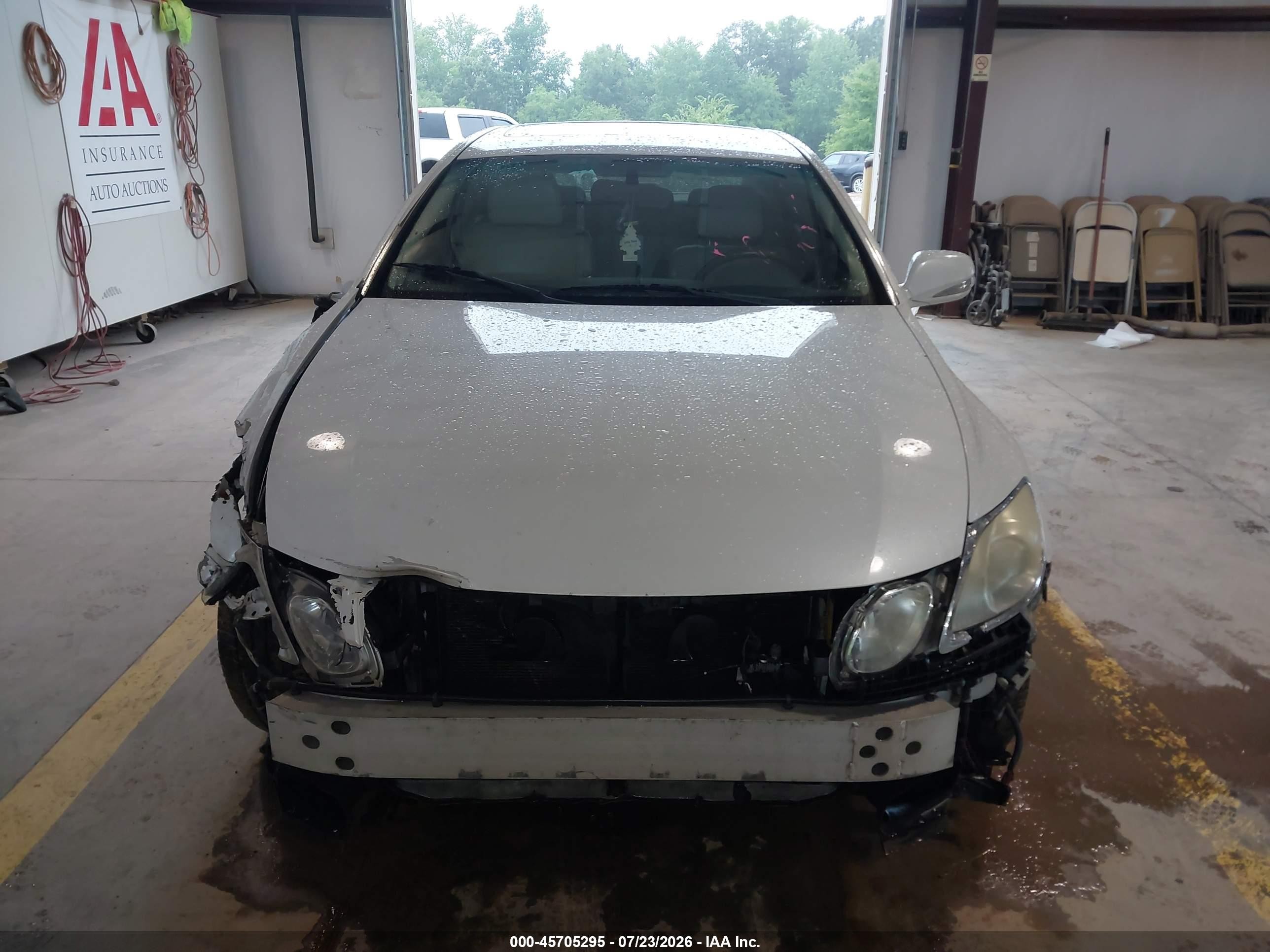 2008 Lexus Gs 350 White vin: JTHBE96S580034971