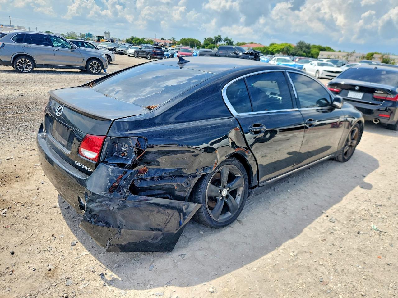 2008 Lexus Gs 350 Черный vin: JTHBE96S580035182