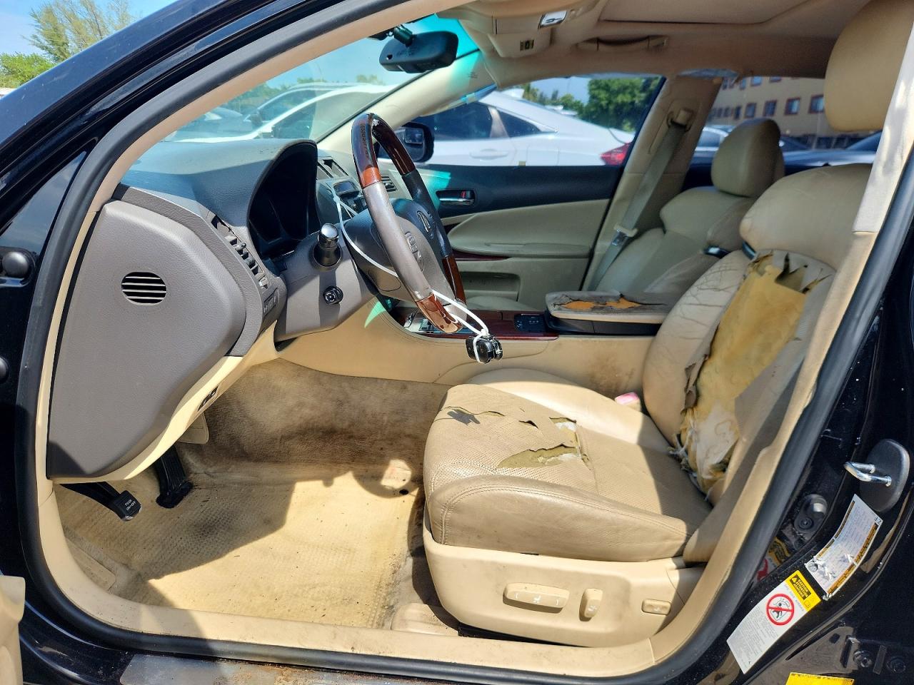 2008 Lexus Gs 350 Черный vin: JTHBE96S580035182