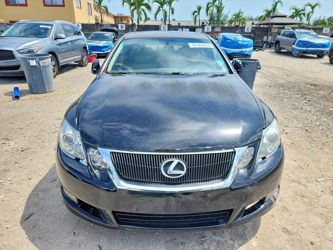 2008 Lexus Gs 350 Черный vin: JTHBE96S580035182