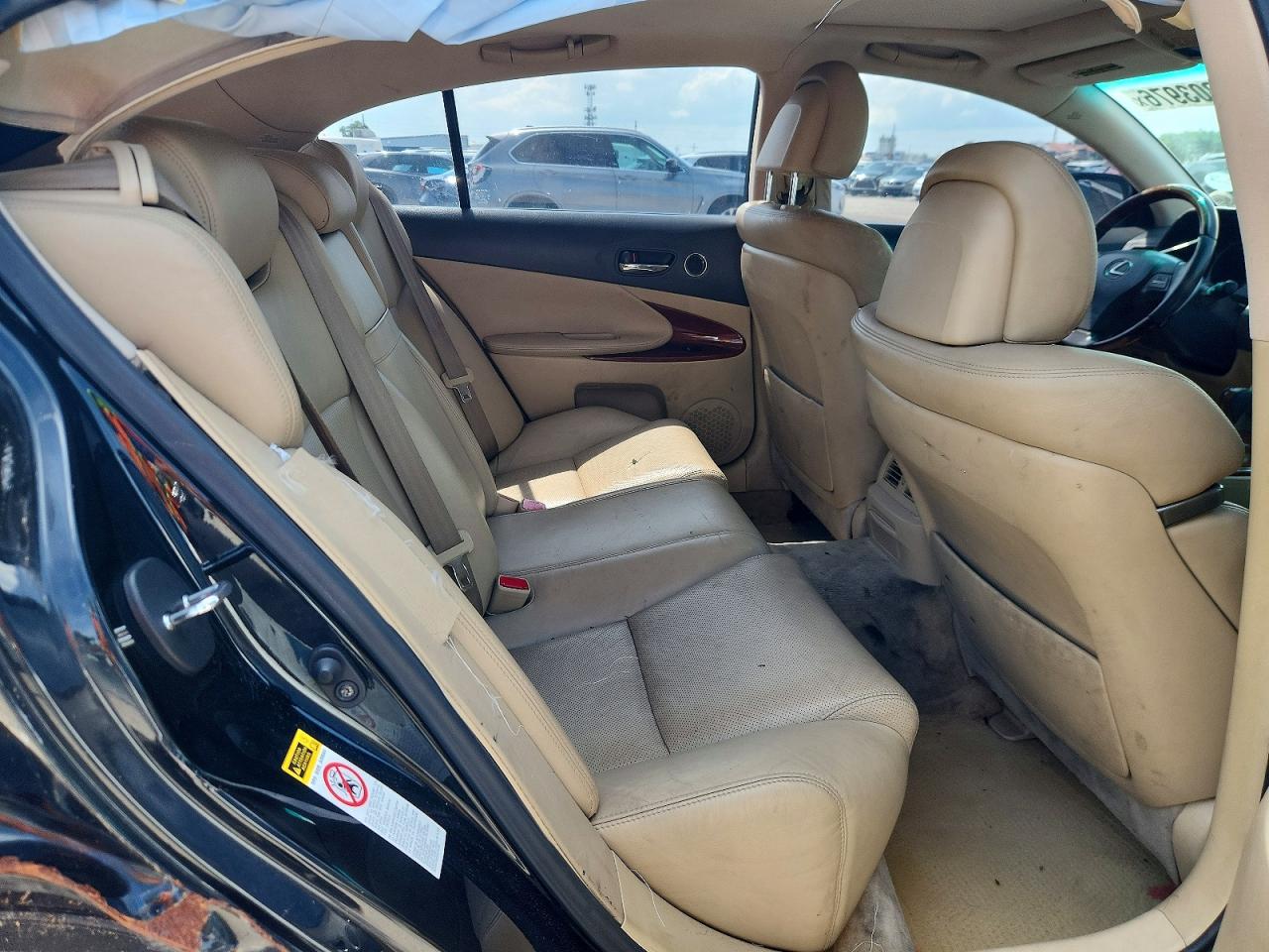 2008 Lexus Gs 350 Черный vin: JTHBE96S580035182