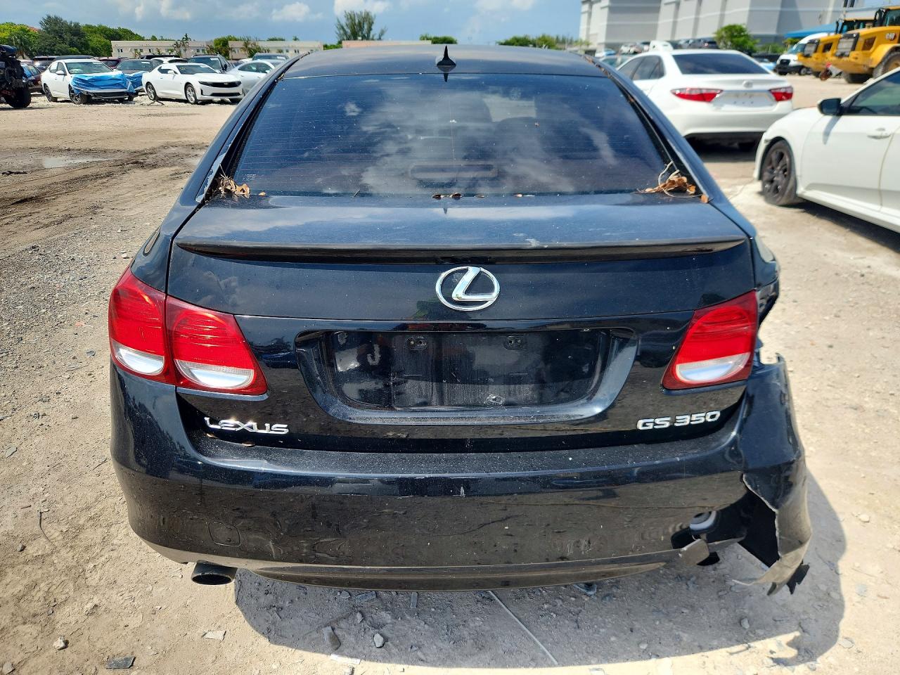 2008 Lexus Gs 350 Черный vin: JTHBE96S580035182