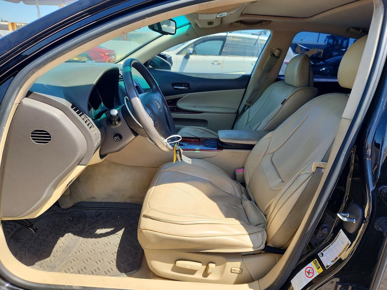 2009 Lexus Gs 350 Black vin: JTHBE96S590046197