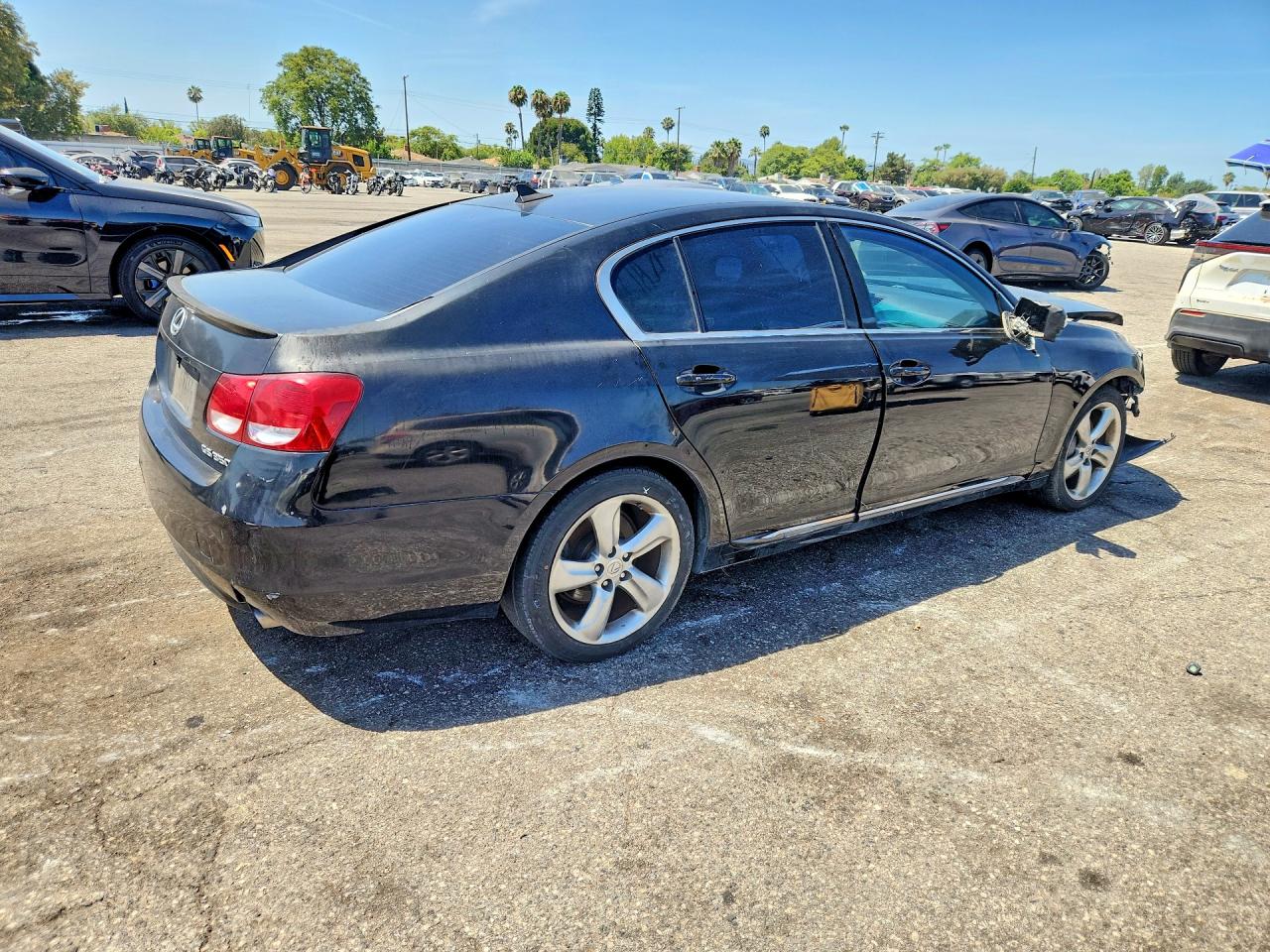 2009 Lexus Gs 350 Black vin: JTHBE96S590046197