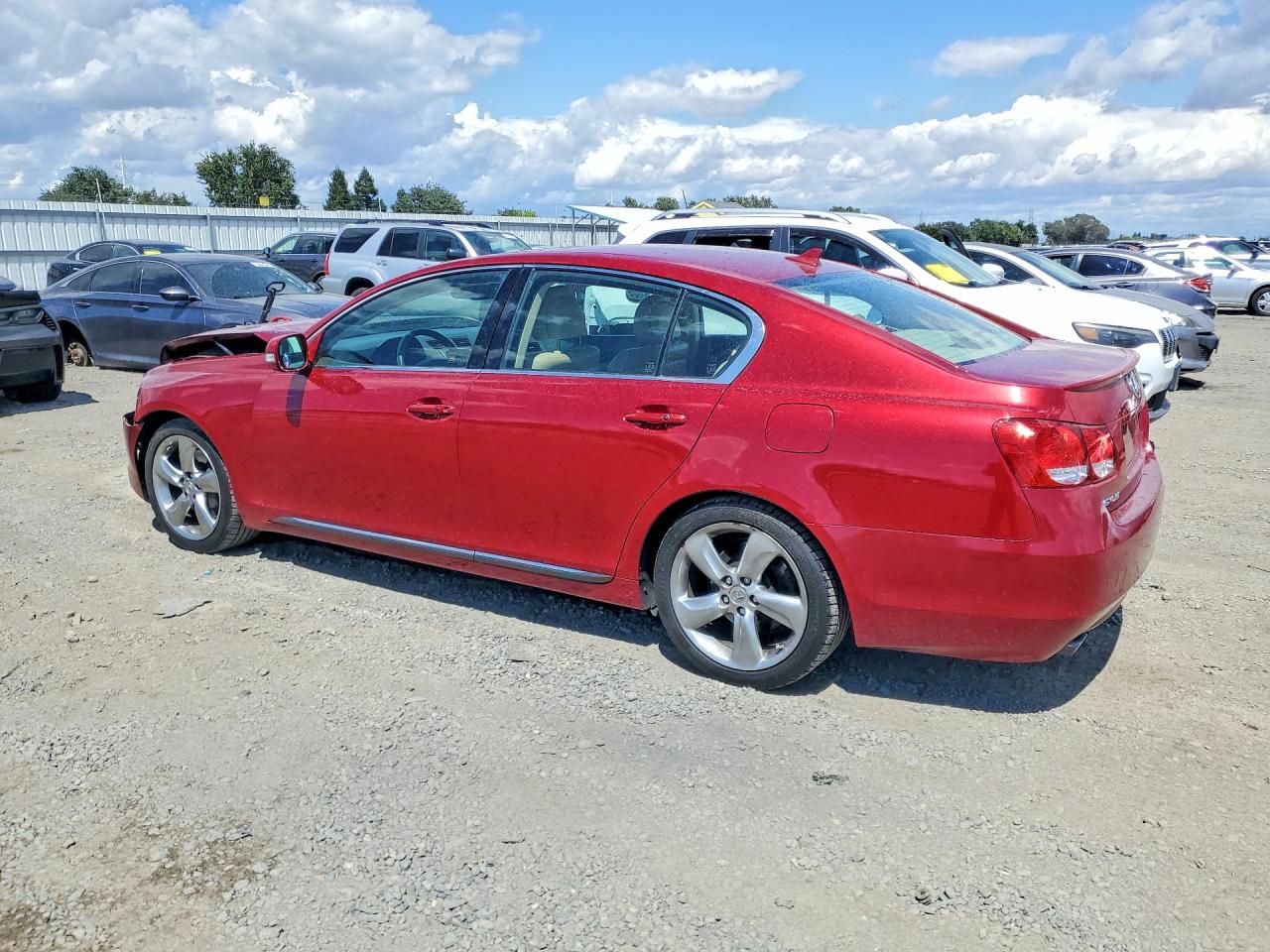 2009 Lexus Gs 350 Maroon vin: JTHBE96S590046345