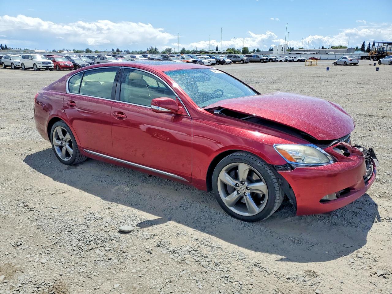 2009 Lexus Gs 350 Maroon vin: JTHBE96S590046345