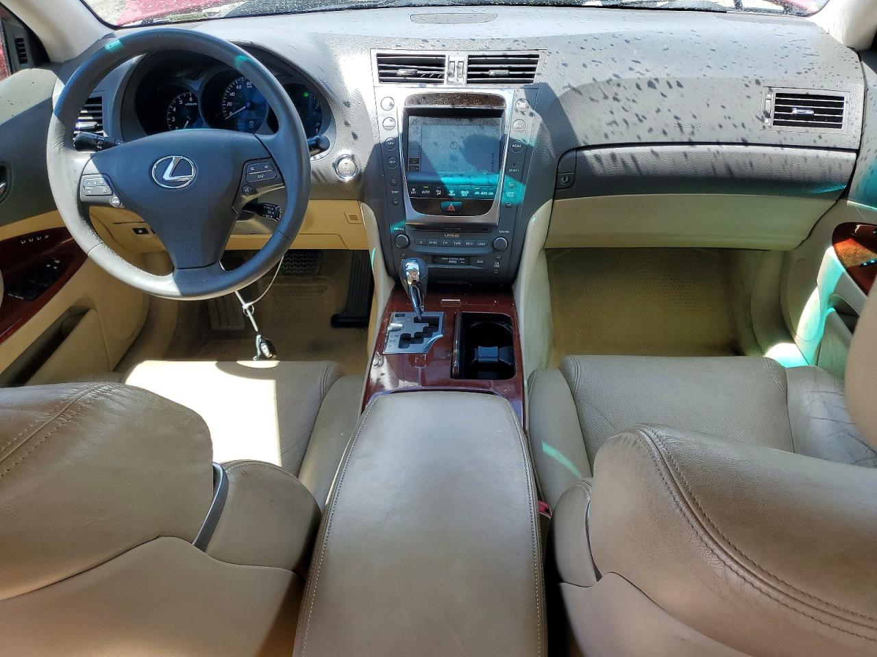2009 Lexus Gs 350 Maroon vin: JTHBE96S590046345